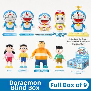 JINGGUAN | Building Blocks Feature Doraemon Figure Toy