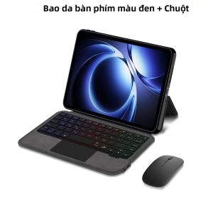AJIUYU | Bàn Phím Thông Minh Xiaomi Redmi K Pad 2025 Magic Keyboard Có Đèn Nền Trackpad Bao Da Dạng Folio Cho Máy Tính Bảng 8.8 Inch - Bàn Phím Máy Tính Bảng