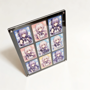 Takara Tomy | PTCG Black Display stand Polaroid picture frame put more than collection card Pokemon Yu Gi Oh shot extra Action Stuck brick