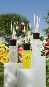 Hysses Home Scent Reed Diffuser Yuzu Vetiver 150ml