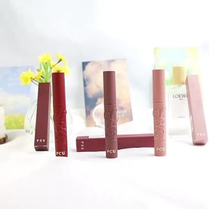 VEDO💕COD Velvet Lip Glaze Silky Lip Cream Matte LIp Gloss Lucu Lipstick Tahan Lama Lip gloss Pelembab Lembut Glasir Bibir Tidak Memudar Krim Bibir