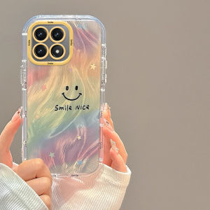 Creative Silicone Phone Case for Redmi K70 pro K60 Champion Edition Full Cover K50 Ultimate Version Feathers Rainbow Smiley K40S pro plus