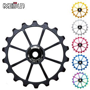 1pc Bicycle Ceramics Rear Derailleur 18T Jockey Wheel Road MTB Guide Bike Ceramics Bearing Bicycle Parts