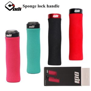 ODI MTB Bicycle Handlebar Grips Mountain Bike Sponge Grip Cycling 2.2cm Handle Bar Cover Lockable Anti-slip Bicycle Accessories