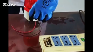 【Ready Stock】A Pair Live Working Gloves Anti 1000v Faraday Cage High Voltage Insulation For Electrician Safety