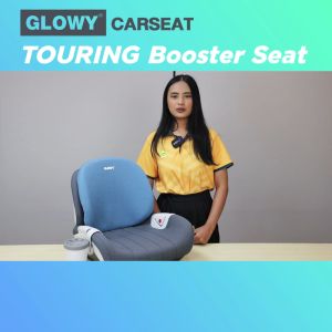GLOWY ทบูสเตอร์ที่ใช้ได้ตั้งแต่ 4 – 12 ขวบ (15-36 kg.) ติดตั้ง ISOFIX+เข็มขัดนิรภัย 3 จุด หรือเข็มขัดนิรภัย 3 จุด