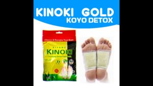 [Paket 50Biji] Kinoki Gold Emas Koyo Detox Detok Serap Racun Tubuh Alami Herbal Koyok Kiyome