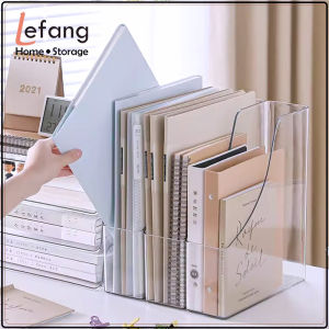 Lefang Plastic Vertical File Folder Storage Organizer BinHold Notebooks Binders Envelopes Magazines for Home Office