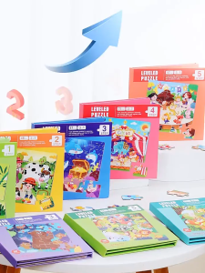 Educational Animal & Nature Themed Puzzle Books for Kids 0-6 Years - Brain Development Learning Toys