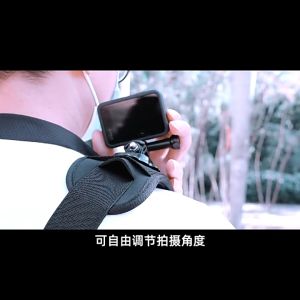 Gopro Accessories 360° shoulder Strap Mount Harness for Gopro Hero 11 SJ4000 Xiaomi Yi Camera Chest