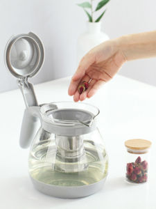 Heat-Resistant Filtered Tea Pot for Home Use