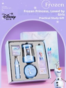 Disney | Automatic Large Diameter Pencil Sharpener for Children and Students Snow Princess Theme