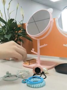 ฟิลเลอร์ L1-C42 กระจกแต่งหน้าตั้งโต๊ะ ความงามเสริม กระจกขนาดเล็กตั้งโต๊ะ พร้อมส่ง