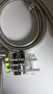 Jet Shower Cebok Toilet Stainless - 1/2 Inch - High Quality