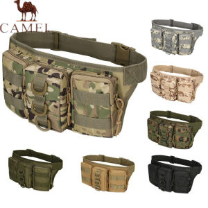 Camel Mens Tactical Waist Bag Hiking Waist Bag Outdoor Hunting Sports Bag Mountaineering Camping