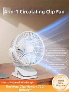 GUOQI | New Silent Clip Portable Fan