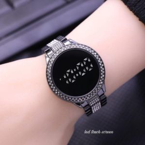 BISA COD! Jam Tangan Cewek Wanita Dewasa Rantai Fashion Import Murah Mewah BONUS BATERAI CADANGAN!