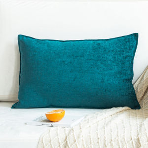 Long Rectangle Soft Plush Pillow Tatami Mobile Phone Play Big Backrest Cushion Bed Headboard Pillow Modern Simple Style Polyester Fiber