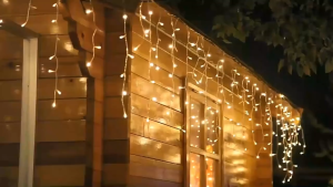 LED Solar Icicle String Lights Waterproof Fairy Garland Christmas lights Halloween Outdoor Decorations Party Home Garden Decor