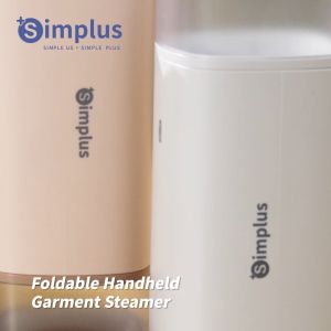 Simplus Steamer Iron  Handheld Steam Iron Garment Steamer  Steam Iron for Clothes Foldable Garment Ironing Machine Handheld Steam Iron Clothes Steamer Electric Steam Iron Foldable and Portabl for Travel and Household