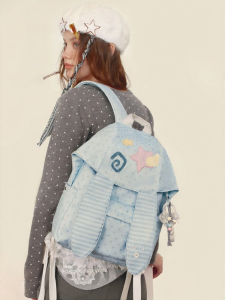 VANWALK | Dots Rabbit Ears Lightweight Backpack