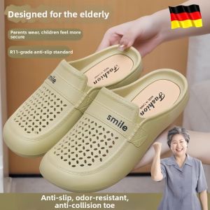 Non-slip & Anti-fall Indoor Slippers for Seniors Closed Toe