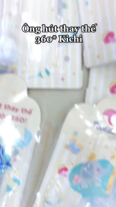 Ống hút chống sặc thay thế kichi cho bé