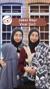 Cuddleme BabyCape | usia 0 - 3 tahun | Jaket Bayi Dingin Panas Motif Imut Baby Cape Cuddle me