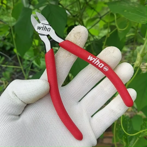 Kim Cắt Chân Linh Kiện Điện Tử 125mm Cán Nhúng Wiha 36189 [Chính hãng Đức/ Germany]