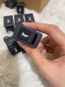 COMBO 5 công tắc bập bênh ô tô 2 chân hình chiếc kèn. Công tắc bập bênh số 1