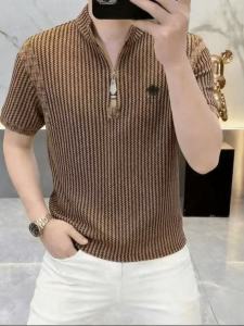 Kawadu | Luxury Vintage Semi-zipper Stand-up Collar Loose T-shirt