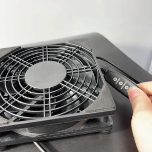 USB 3-Speed Quiet Cooling Fan for Router Modem TV Box Computer Plug & Play-5V Power Supply