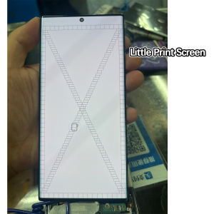 AMOLED With Defect Burn Point Line Touch Screen Digitizer Assembly With Back Glass For Samsung S23 Ultra SM-S918
