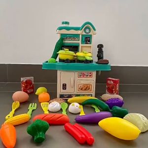 Cooking Toy Set Childrens Play House Simulation Kids Kitchen Toys Cooking Toy Set for Kids