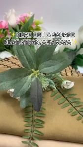 HIJAB SEGI EMPAT BELLA SQUARE / KERUDUNG SEGI EMPAT POLOS UKURAN STANDAR / JILBAB POLOS TERMURAH