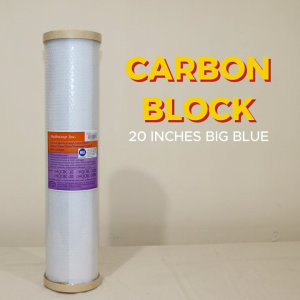 Carbon Block Water Filter Replacement 20" x 4.5" CTO for 20BB Water Filter Housing