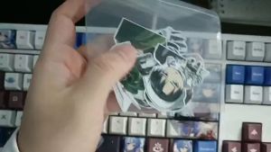 Attack on Titan - Set 10/15 Sticker Levi Ackerman / Levi anime/manga Aot/Attack on Titan dán trang trí siêu đẹp chống nước chống xước