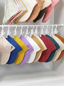 Rotatable Curtain Clips Hooks Multifunctional Hanging Plastic Clip Portable Travel Clothespins Flexible Windproof Hangers