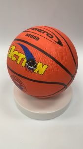 Size 5 (27) / Size 7 (29) Brown/Orange Rubber Basketball | Bola Keranjang | Basket Ball