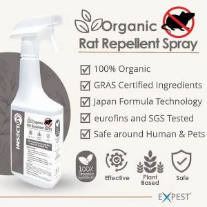 Insectify Organic Rat Repellent Spray 500ml [No More Rat / Mouse / Mice]