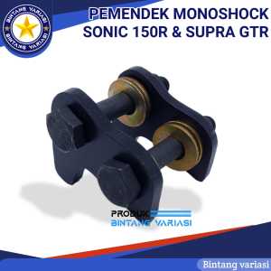 Penurun Shock Belakang Sonic Dan Gtr Tebal 6 mm Pemendek Monoshock Honda Sonic 150R Supra Gtr 150