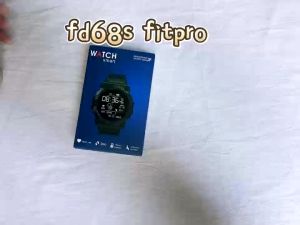 2024 FD68 Sports Smart Watch Men Women Fitness Tracker 1.3 inch Bluetooth Watch Heart Rate Monitor Blood Pressure SmartWatch for Android IOS
