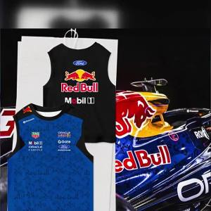 DINGSHA | F1 Team Verstappen Red Racing Jersey Ice Silk Quick Drying Vest