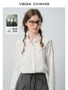 Breathable New Fall Womens Shirt Lace and Cutout Design