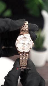 Jam Tangan Wanita BONIA B10804-2577S Rose Gold Dial Rose Gold Stainless Steel Strap