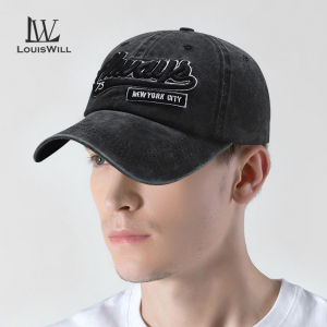 หมวกเบสบอลยูนิเซ็กซ์ LouisWill หมวกปักบางเฉียบสำหรับผู้ชายผู้หญิงหมวกแฟชั่นป้องกันแสงแดดระบายอากาศได้ดีครีมกันแดดหมวกเบสบอลลำลองกลางแจ้งหมวกกันแดดเบสบอลหมวกกีฬากลางแจ้ง