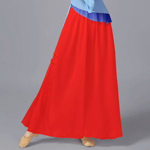 Classical Dance Practice Suit Wide Leg Pants Flared Sleeve Top Elegance Essence Professional Performance Daily Training