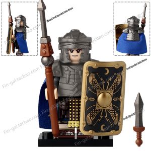 Ancient Roman Soldier Assembly Block Figure Toy