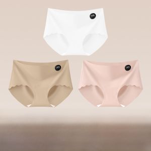 COSMO LADY | No-show Thin Ice Silk Triangle Underwear