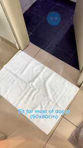 KOJi 🏩300g+ Hotel Standard COTTON Floor Mat🏩 50x80cm Water Abosrb Toilet Rug Bath Mat Carpet